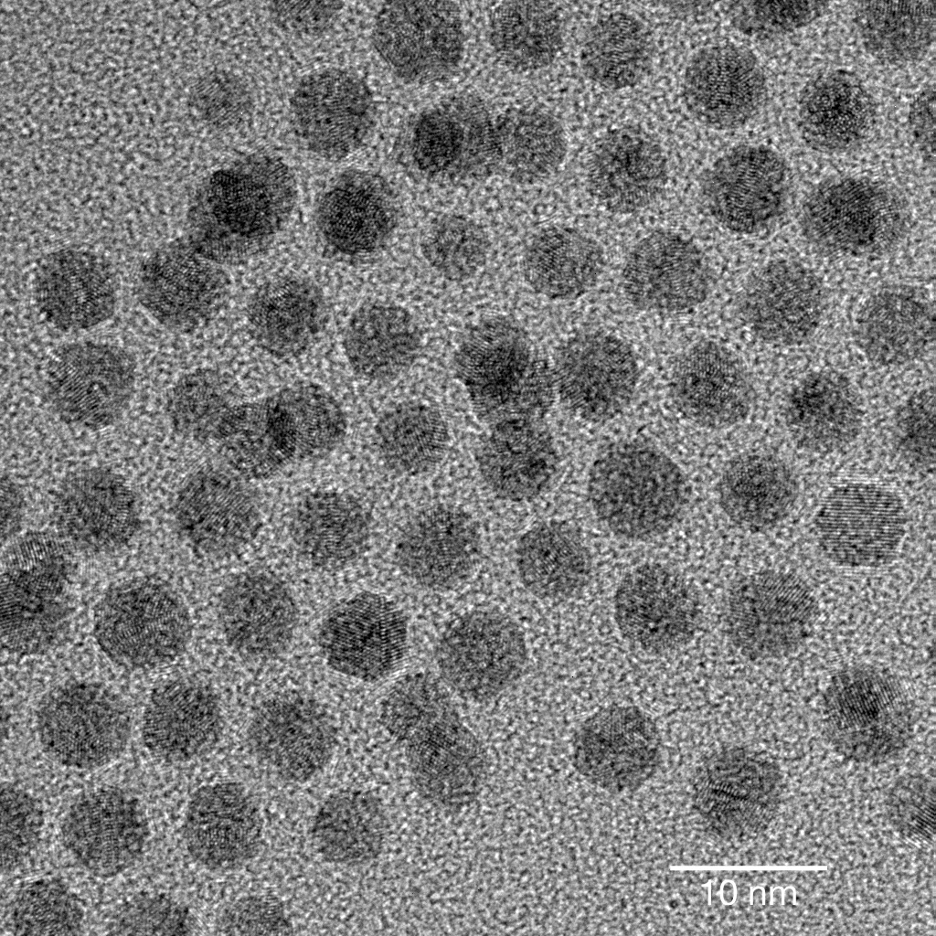 5.5nm  Gold Nanoparticles  Dodecanethiol coated