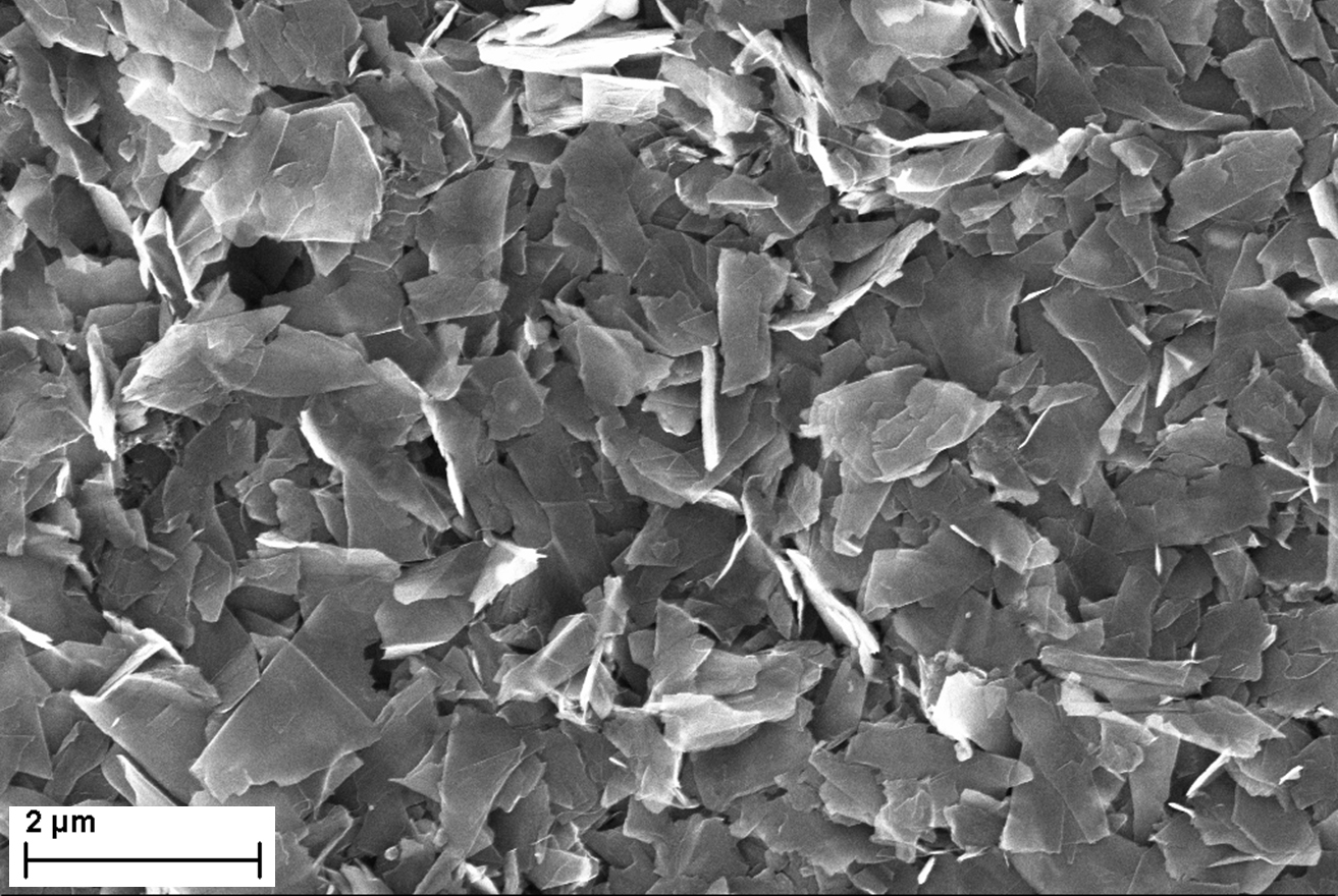 Pure graphene flakes in alcohol suspension