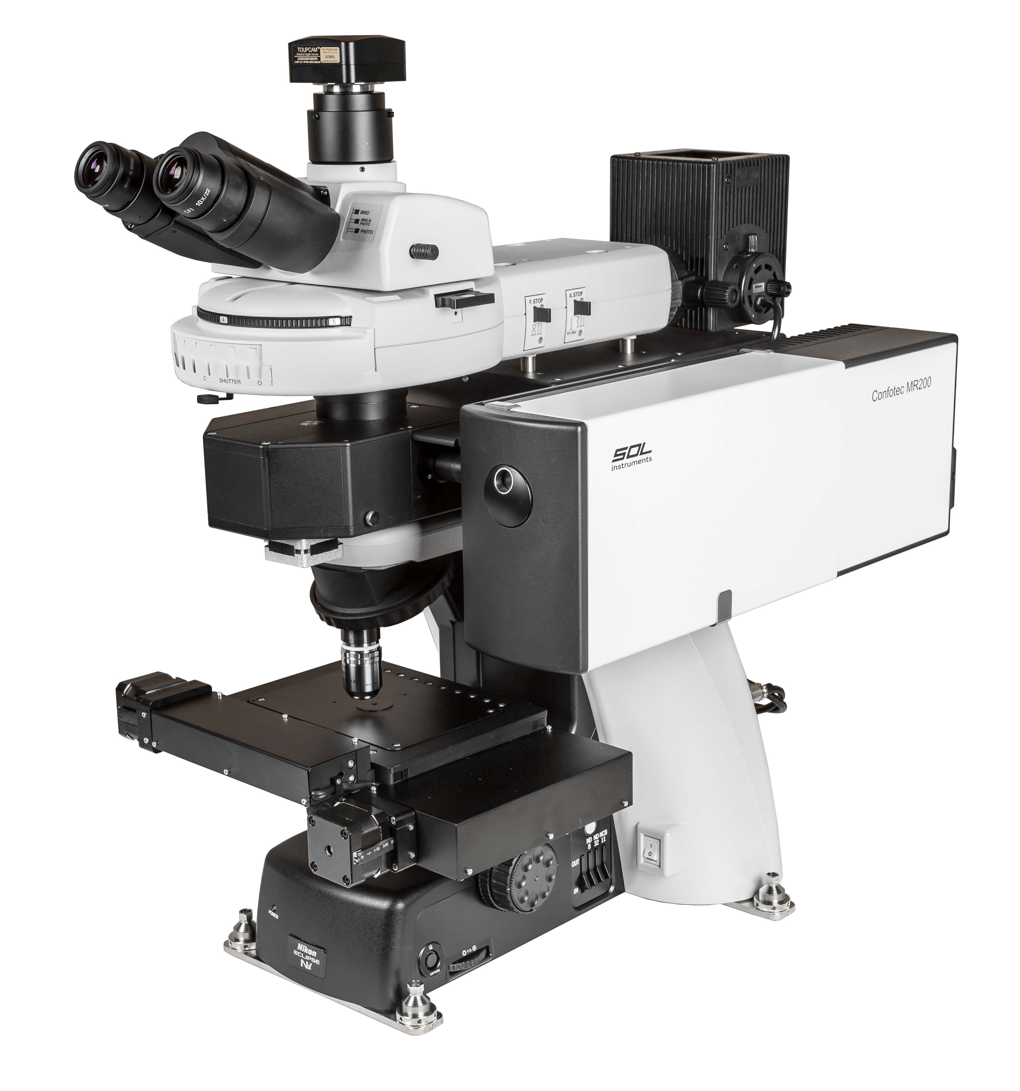 Laser Raman Confocal Microscope Confotec MR200