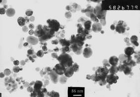 Titanium nanopowder wetted hexane (С6Н14)
