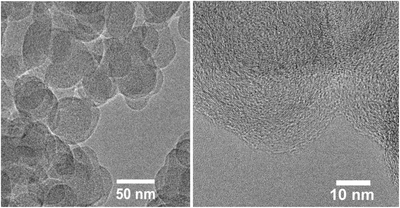 Structure and morphology of carbon black particles