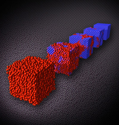 Materials can be described as being on a spectrum from a perfectly ordered crystal to a perfectly disordered anticrystal