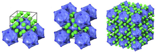 Virus-avidin nanoparticle crystal structures