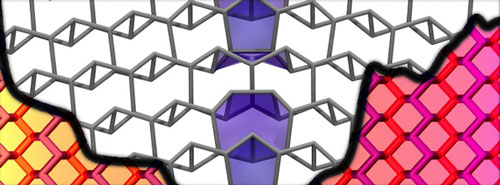 Grain boundaries are rows of defects that disrupt the electronic properties of two-dimensional materials like graphene