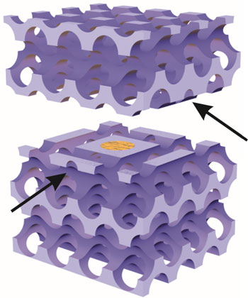 Design of a prison for light in a diÂamond-like photonic crystal