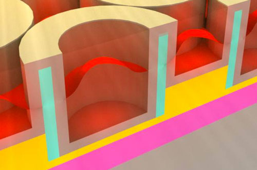metallic dielectric photonic crystal that stores solar energy as heat