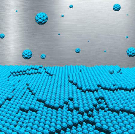 multilayer growth of buckyballs