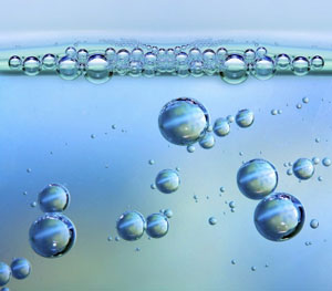 water bubbles