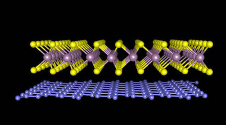 material made of single-atom layers that snap together like Legos