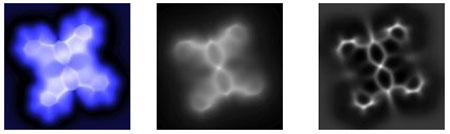 Simulations of different types of scanning probe microscopy with atomic-scale sensors