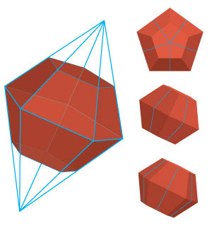 12-sided gold nanocrystals