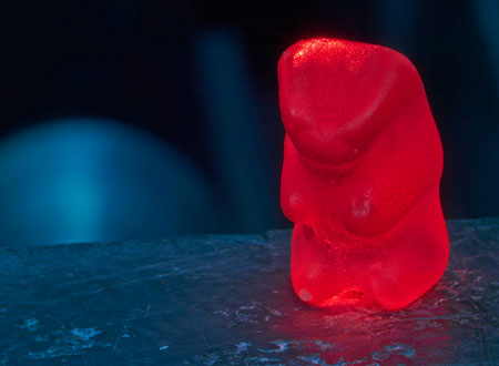 red Gummy bear