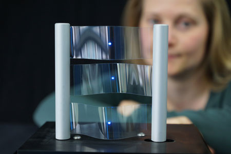 curved luminous surfaces