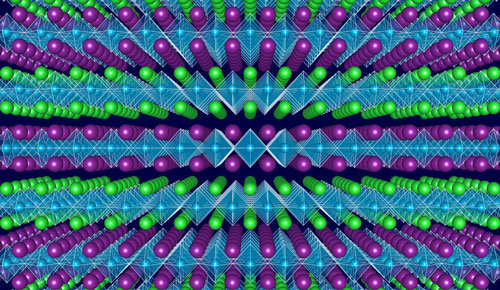 atomic scale structure of layered oxides