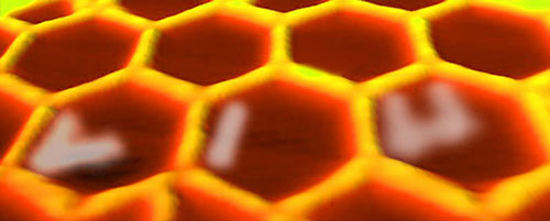 thermal movements of a single molecule trapped in a modified nanopore writes the letters L, I and U