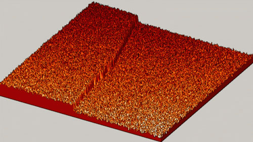 lead-on-silicon surface