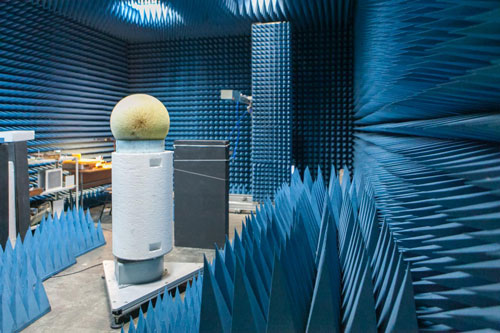 Radio Anechoic Chamber at Metamaterials Laboratory