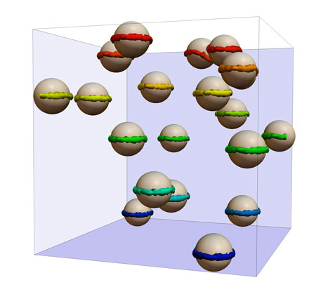 Colloids in liquid crystals