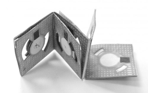 Origami battery