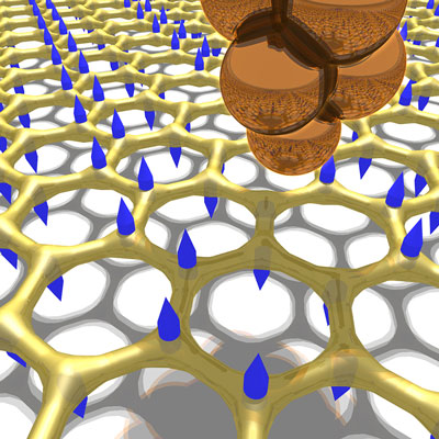 Tunneling electrons from a scanning tunneling microscope tip excites phonons in graphene