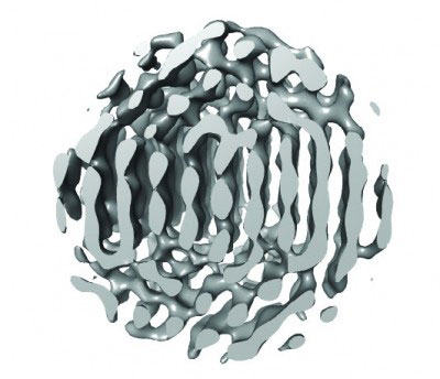 3-D reconstruction of a nanoparticle