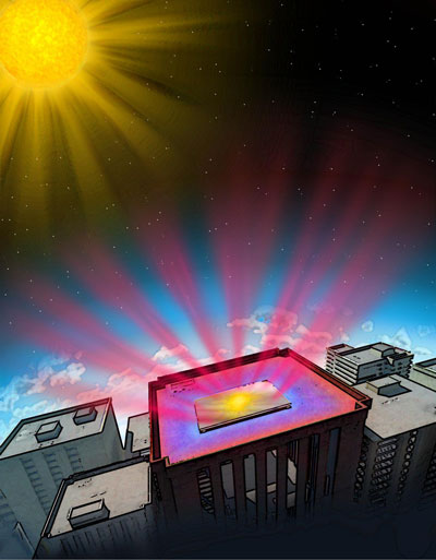 Thermal Overlay Cools Solar Cells To Boost Efficiency