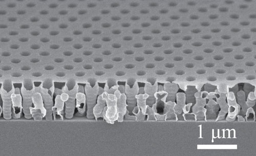 Manipulating Dielectric Film to Give It a Refractive Index Close to Air