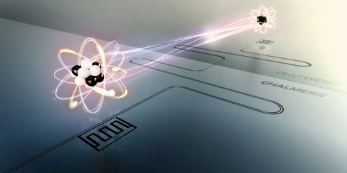 The lifetime of an atom can be extended up to ten times by placing it in front of a short circuit that acts as a mirror