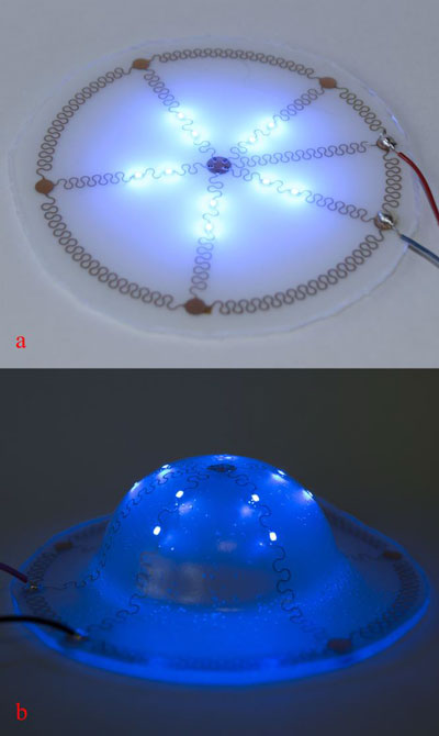 Miniature LED dome