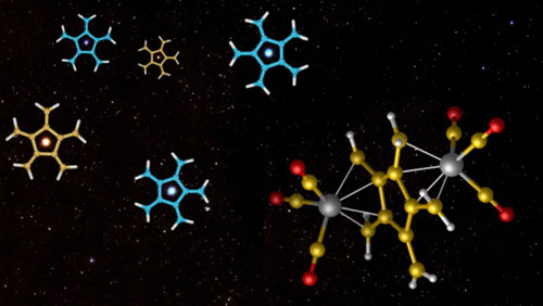 >5-pronged radialene molecules