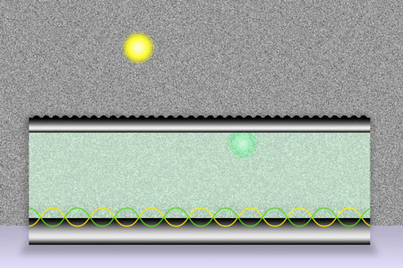 Quantum process increases the number of electrons produced when light strikes a metal-dielectric interface