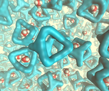 Porous liquid with potential for carbon caprture