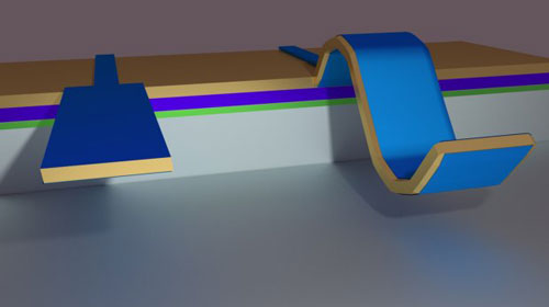 flexo-electric nanomaterial