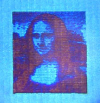 laser-printing a microscopic Mona Lisa
