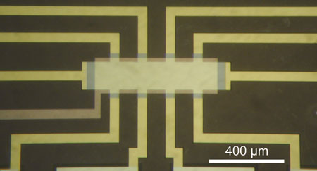 field-effect transistor containing two layers of topological insulator materials that stabilize quantum Hall states