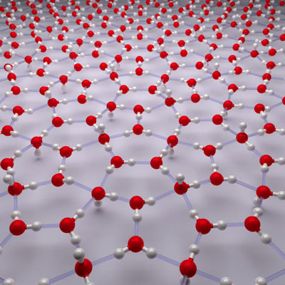 The structure of two-dimensional ice built purely from water pentagons