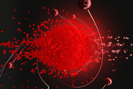 cloud of hot electrons