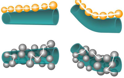 Iron-dotted boron nitride nanotubes