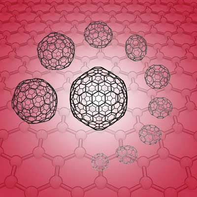 nanostructures lying between fullerene and infinite sheets of graphene