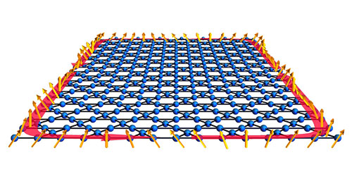 novel material can conduct magnetic waves only on its edge