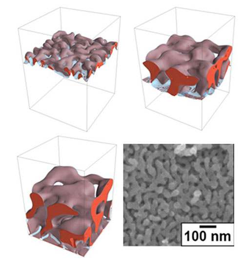 >A liquid metal technique drives the transformation of uniform alloys into a nanoscale mixture of two materials with different compositions