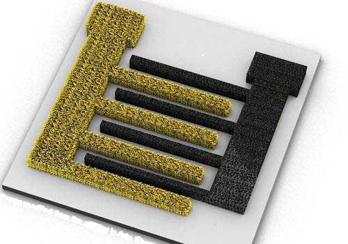 Three-dimensional porous electrodes could lead to smaller and efficient integrated power sources
