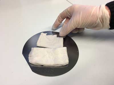 Hydroxyapatite nanofibre film