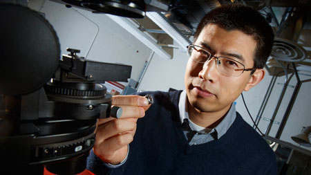 Ruiguo Yang, assistant professor of mechanical and materials engineering
