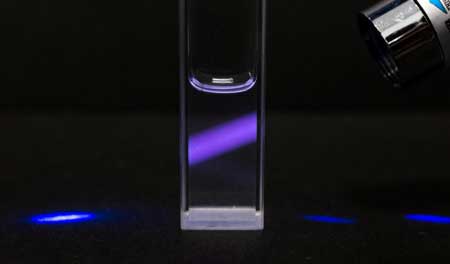 Luminescent Solution of Nanoparticles