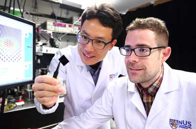 Associate Professor Yang Hyunsoo (left) and Dr Shawn Pollard (right)
