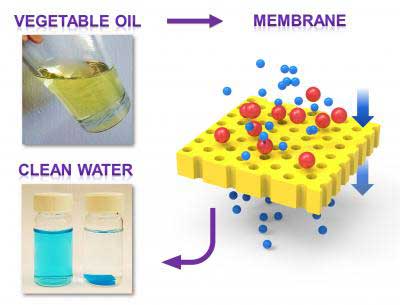 Clean Water From A Plant-Based Membrane
