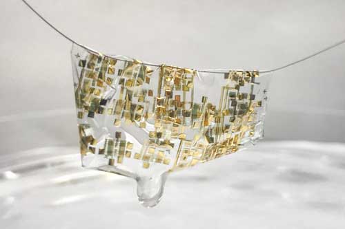 flexible, biodegradable semiconductor