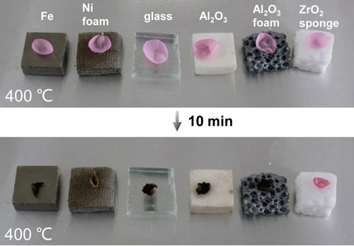 Ceramic nanofiber sponges