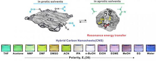 Synthesis and optical properties of hybrid carbon nanosheets